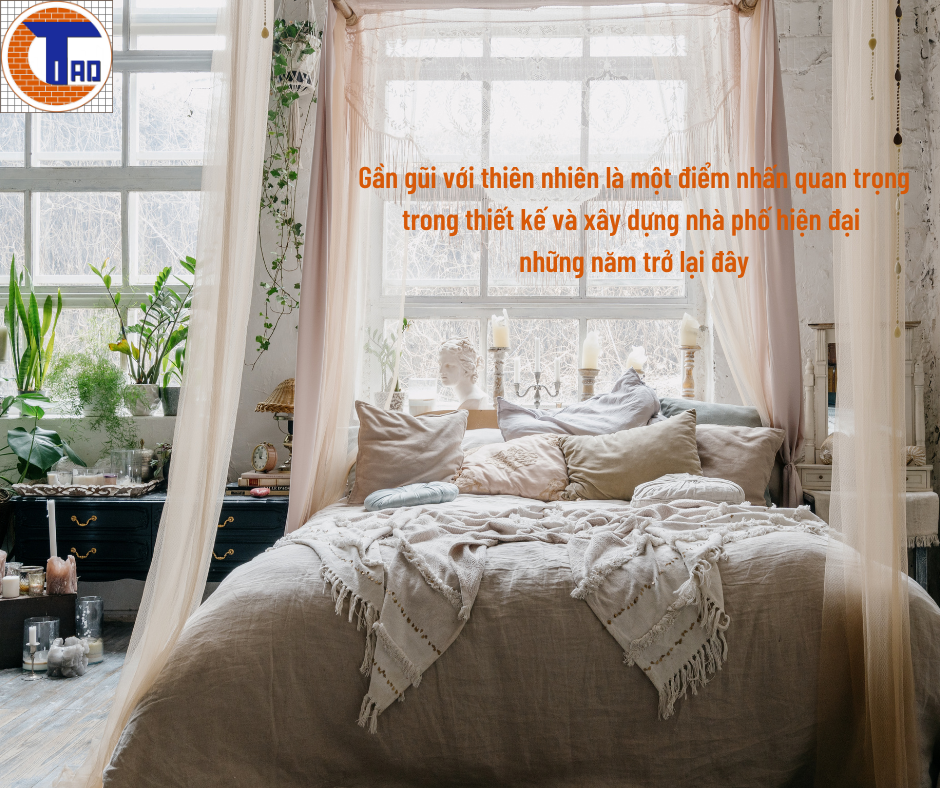 Xu hướng gần gũi với thiên nhiên